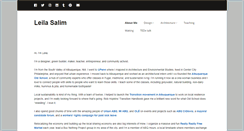 Desktop Screenshot of leilasalim.com